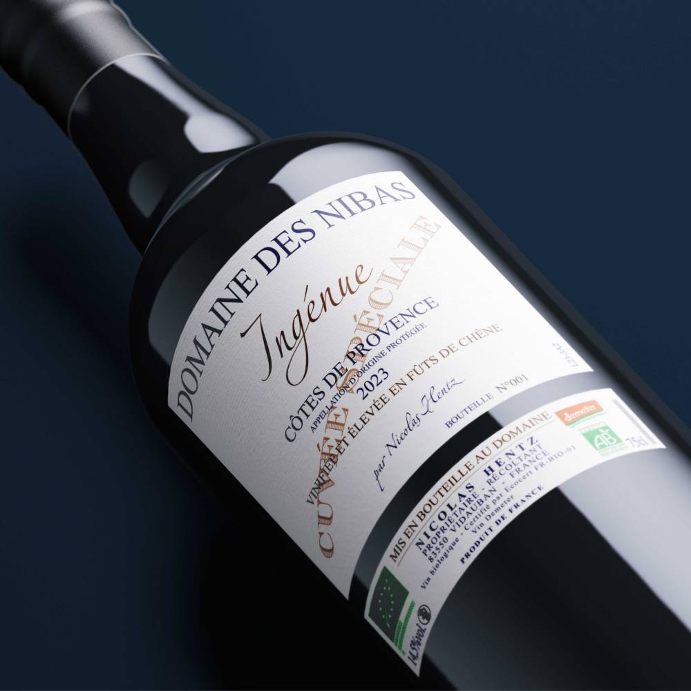 ETIQUETTE  VIN ROUGE